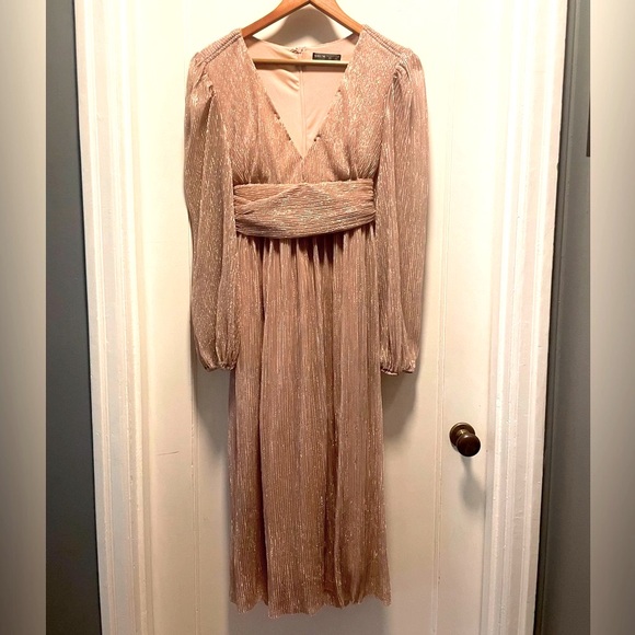 SHEIN Dresses & Skirts - Pink shimmer dress from SHEIN